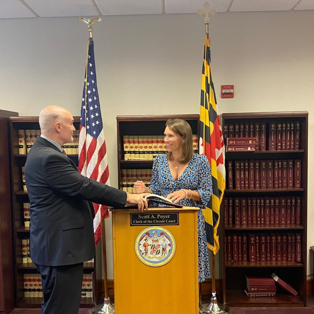 Dr. Marianne Bailey sworn in as member of the Maryland Agricultural Commission